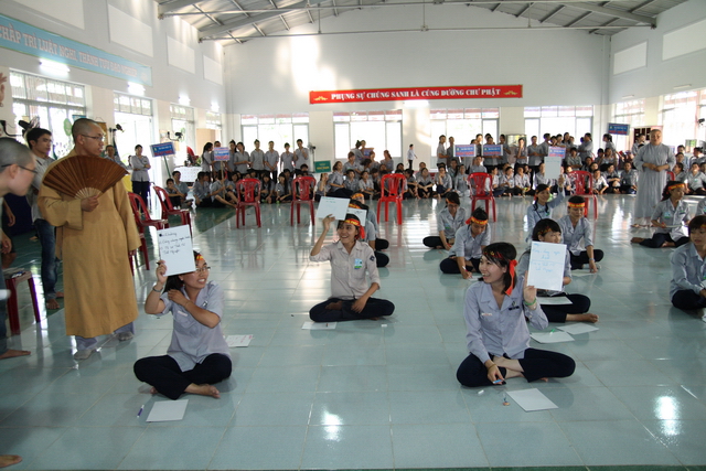 Đồng Nai: Trại Hạnh ngành Nữ - Ấn tượng cuộc chạy đua: “Hồi trống pháp”