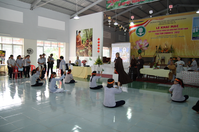 Đồng Nai: Trại Hạnh ngành Nữ - Ấn tượng cuộc chạy đua: “Hồi trống pháp”