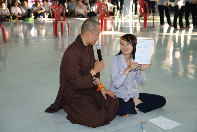 Đồng Nai: Trại Hạnh ngành Nữ - Ấn tượng cuộc chạy đua: “Hồi trống pháp”
