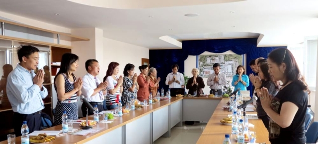 Hội đồng điều hành hội Phật tử họp với ĐSQ VN tại CH Séc và cuộc họp hội Phật tử mở rộng toàn CH Séc