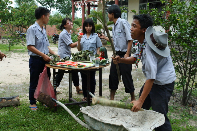 Đồng Nai: Chùm ảnh trại Hạnh ngành Nữ - Hoành tráng với phiên chợ quê hương