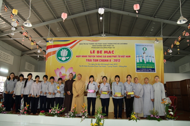Đồng Nai: Chính thức khép lại trại Hạnh ngành Nữ Tâm Chánh lần thứ 8