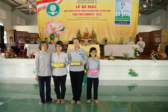 Đồng Nai: Chính thức khép lại trại Hạnh ngành Nữ Tâm Chánh lần thứ 8