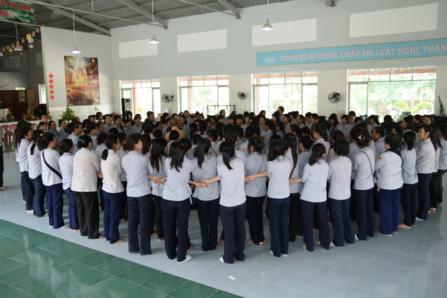 Đồng Nai: Chính thức khép lại trại Hạnh ngành Nữ Tâm Chánh lần thứ 8