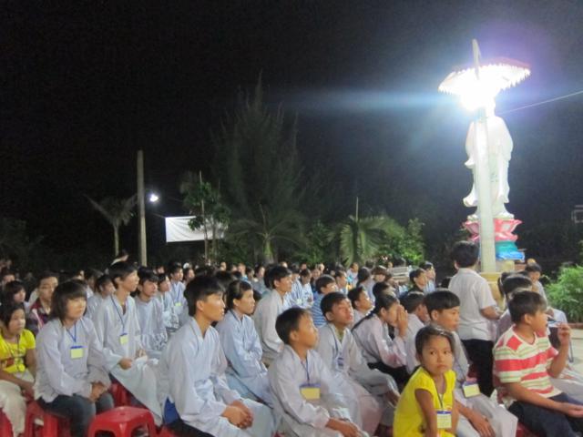 Long An: Hân hoan đón chào đêm khai mạc khóa tu mùa hè lần thứ nhất tại chùa Khánh Ninh
