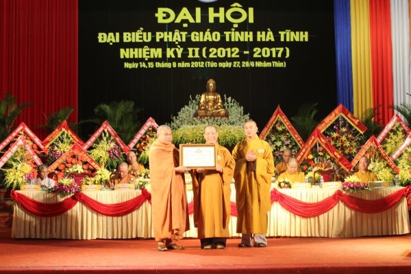 Chính thức khai mạc Đại hội đại biểu Phật giáo Hà Tĩnh nhiệm kỳ II (2012 - 2017)
