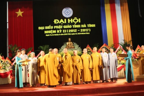 Chính thức khai mạc Đại hội đại biểu Phật giáo Hà Tĩnh nhiệm kỳ II (2012 - 2017)