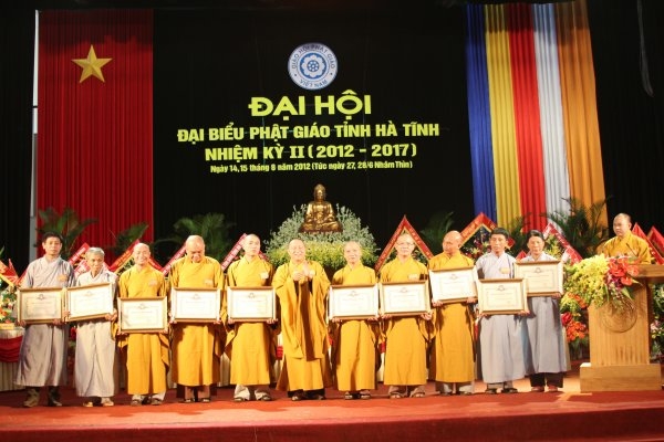 Chính thức khai mạc Đại hội đại biểu Phật giáo Hà Tĩnh nhiệm kỳ II (2012 - 2017)