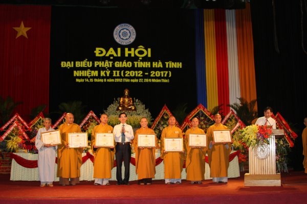 Chính thức khai mạc Đại hội đại biểu Phật giáo Hà Tĩnh nhiệm kỳ II (2012 - 2017)