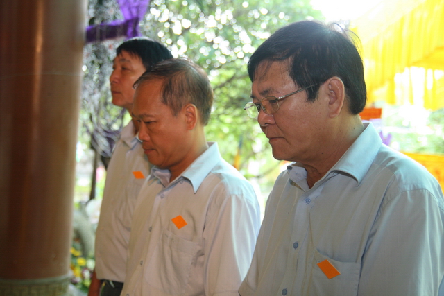 Chùm ảnh: Các đoàn viếng tang lễ HT. Thích Minh Châu - Sáng 06/09/2012