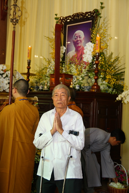 Chùm ảnh: Các đoàn viếng tang lễ HT. Thích Minh Châu - Sáng 06/09/2012