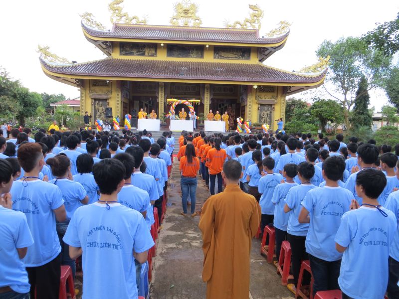 ĐăkLăk: Khóa tu Thiện Tài Đồng Tử  lần 3 chính thức khai mạc