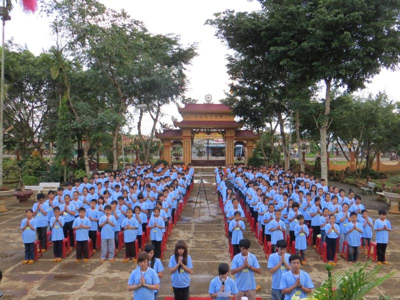 ĐăkLăk: Khóa tu Thiện Tài Đồng Tử  lần 3 chính thức khai mạc