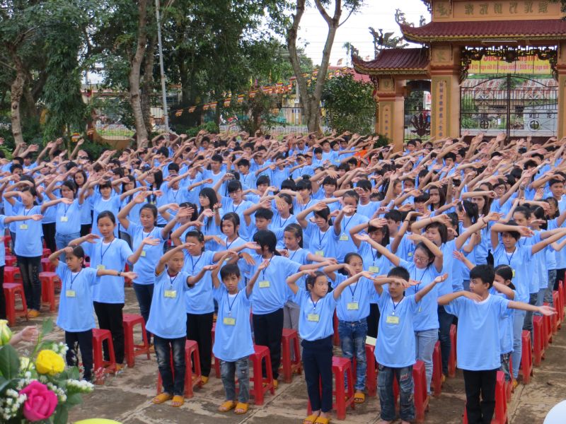 ĐăkLăk: Khóa tu Thiện Tài Đồng Tử  lần 3 chính thức khai mạc