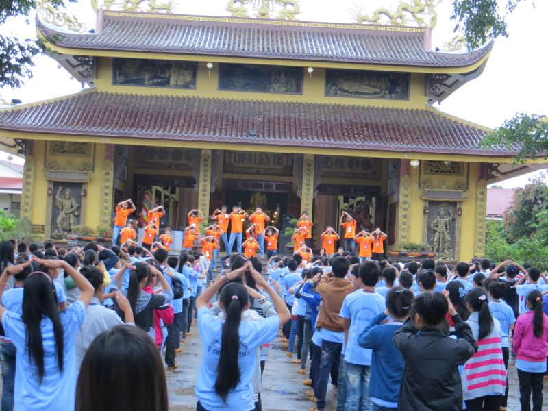 Đăk Lăk: Sôi động và hào hứng ngày thứ 2 tại khóa tu  Thiện Tài Đồng Tử lần 3