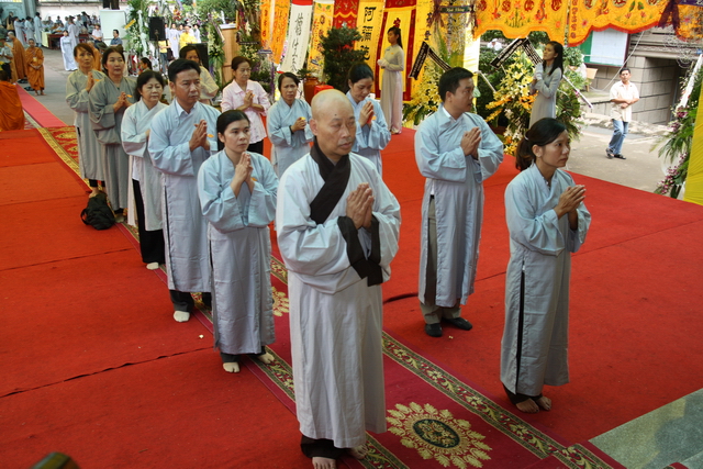 Chùm ảnh: Các đoàn viếng tang lễ HT. Thích Minh Châu - Sáng 07/09/2012