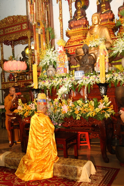 Chùm ảnh: Các đoàn viếng tang lễ HT. Thích Minh Châu - Sáng 07/09/2012