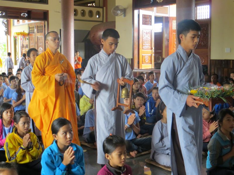 Khóa tu Thiện Tài Đồng Tử III: buổi pháp thoại sôi nổi và ý nghĩa của ĐĐ. Thích Đạo Quang