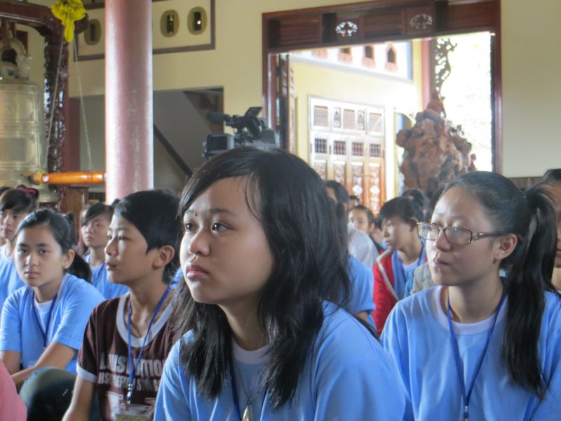Khóa tu Thiện Tài Đồng Tử III: buổi pháp thoại sôi nổi và ý nghĩa của ĐĐ. Thích Đạo Quang