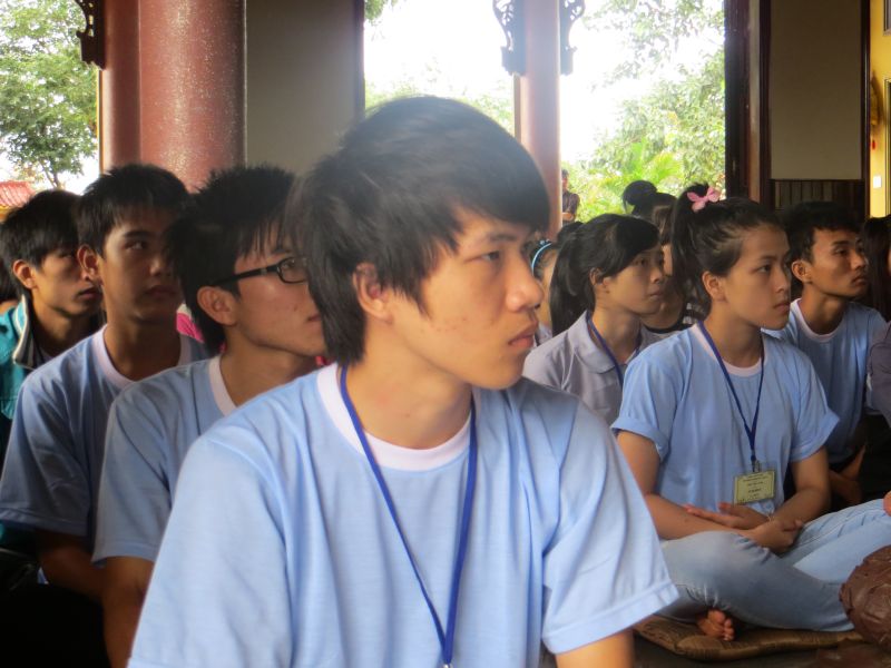 Khóa tu Thiện Tài Đồng Tử III: buổi pháp thoại sôi nổi và ý nghĩa của ĐĐ. Thích Đạo Quang