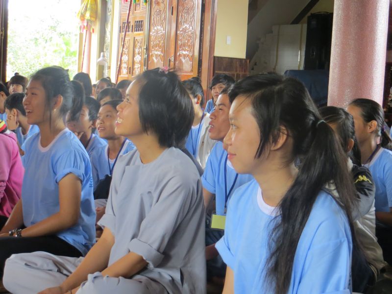Khóa tu Thiện Tài Đồng Tử III: buổi pháp thoại sôi nổi và ý nghĩa của ĐĐ. Thích Đạo Quang
