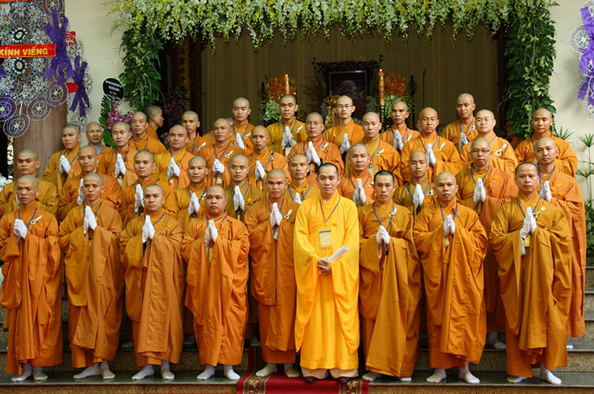 Chùm ảnh: Các đoàn viếng tang lễ HT. Thích Minh Châu - Chiều 08/09/2012