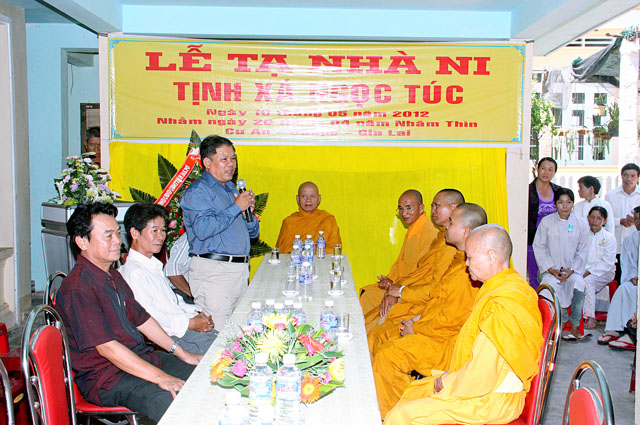 Gia Lai:Tịnh xá Ngọc Túc ra mắt nhà Ni
