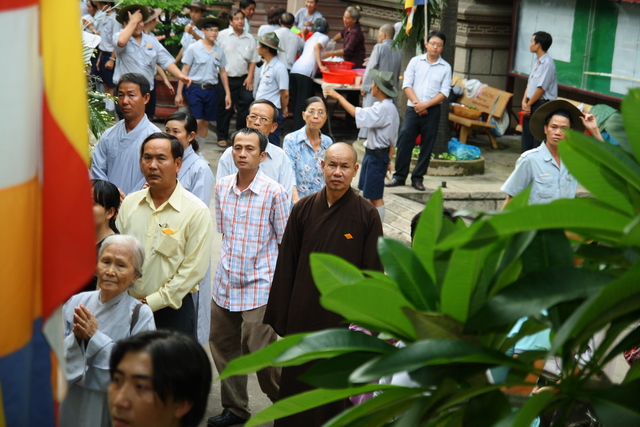 Chùm ảnh: Lễ Cung thỉnh Giác linh cố trưởng lão HT. Thích Minh Châu tham yết Phật Tổ