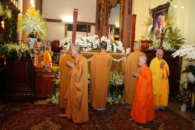 Tang lễ HT. Thích Minh Châu: Lễ Tưởng niệm của Môn đồ Pháp phái
