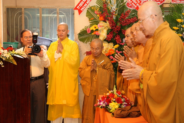 TP. HCM: Lễ đặt đá đại trùng tu chùa Giác Ngộ và lễ húy kỵ lần thứ 20 của cố hòa thượng viện chủ thượng Thiện hạ Huệ