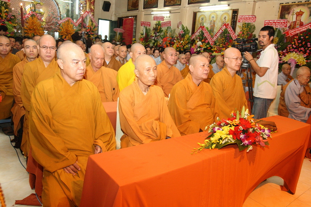 TP. HCM: Lễ đặt đá đại trùng tu chùa Giác Ngộ và lễ húy kỵ lần thứ 20 của cố hòa thượng viện chủ thượng Thiện hạ Huệ