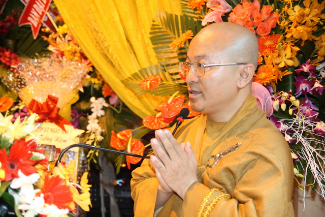 TP. HCM: Lễ đặt đá đại trùng tu chùa Giác Ngộ và lễ húy kỵ lần thứ 20 của cố hòa thượng viện chủ thượng Thiện hạ Huệ