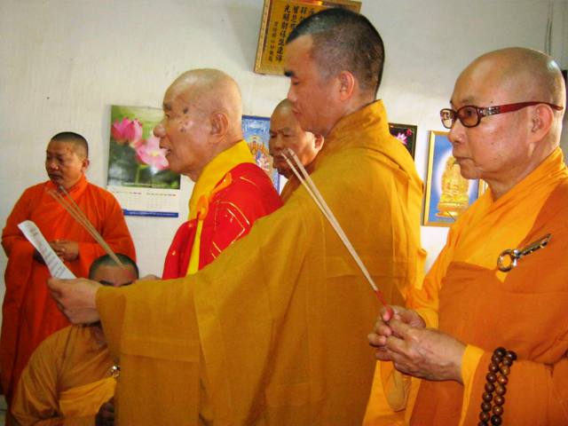 Khánh Hòa: Lễ đại tường cố Thượng tọa Thích Trí Quang, Trú trì chùa Nghĩa Quang