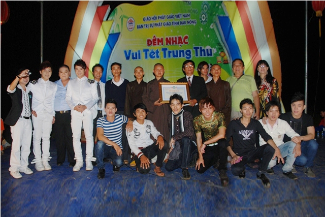 Đăk Nông: Chùa Phước Điền đêm nhạc &quot;Vui tết Trung Thu&quot;