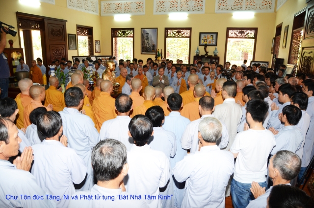 Quyển thư pháp Bát Nhã Tâm Kinh lớn nhất (Vượt kỷ lục Việt Nam)