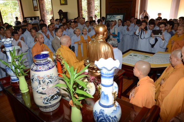 Quyển thư pháp Bát Nhã Tâm Kinh lớn nhất (Vượt kỷ lục Việt Nam)