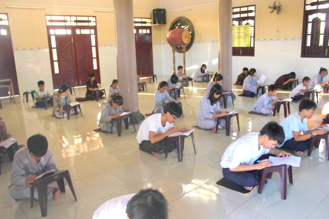 Long An: Thi giáo lý và Lễ tri ân những bậc thầy