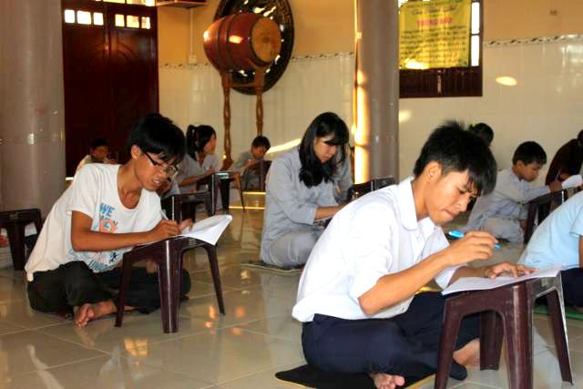Long An: Thi giáo lý và Lễ tri ân những bậc thầy