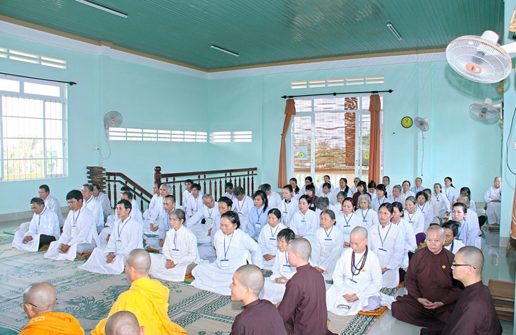 Gia Lai: Tịnh Xá Ngọc Túc Khóa Tu Thiền Lần V