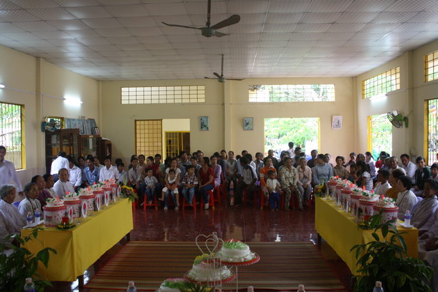Kiên Giang: Lễ mừng thọ tập thể tại tịnh xá Ngọc Phúc