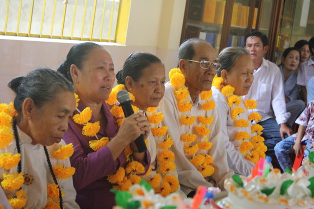 Kiên Giang: Lễ mừng thọ tập thể tại tịnh xá Ngọc Phúc