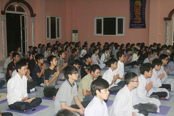 Hà Nội: Khóa tu an lạc dành cho các bạn trẻ tại Chùa Sủi