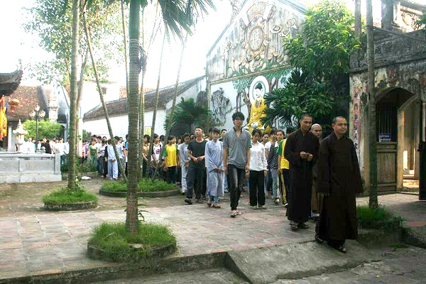 Hà Nội: Khóa tu an lạc dành cho các bạn trẻ tại Chùa Sủi