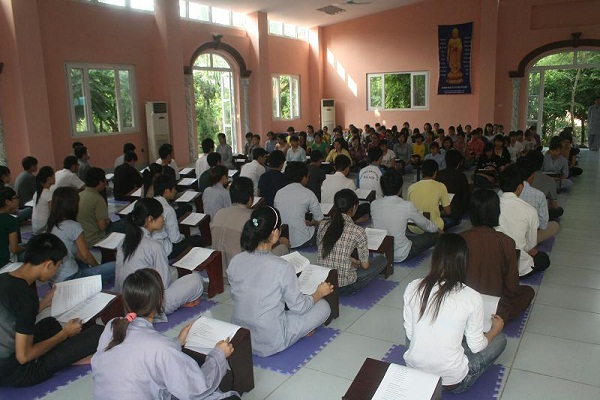 Hà Nội: Khóa tu an lạc dành cho các bạn trẻ tại Chùa Sủi