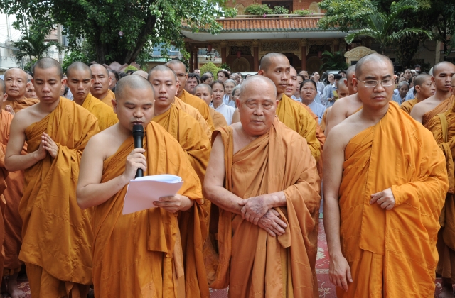 TP. HCM: Tịnh xá Trung Tâm đã tổ chức trọng thể lễ lạc thành Bảo tượng Bồ tát Quán Thế Âm