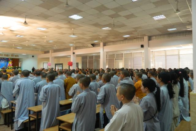 TP. HCM: Trường Trung Cao Phật Học tổ chức chương trình Cảm Niệm Ân Sư