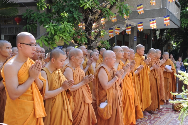 TP. HCM: Tịnh xá Trung Tâm đã tổ chức trọng thể lễ lạc thành Bảo tượng Bồ tát Quán Thế Âm