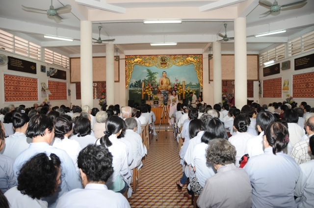 TP. HCM: Tịnh xá Trung Tâm đã tổ chức trọng thể lễ lạc thành Bảo tượng Bồ tát Quán Thế Âm