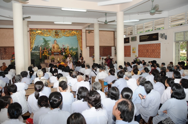 TP. HCM: Tịnh xá Trung Tâm đã tổ chức trọng thể lễ lạc thành Bảo tượng Bồ tát Quán Thế Âm