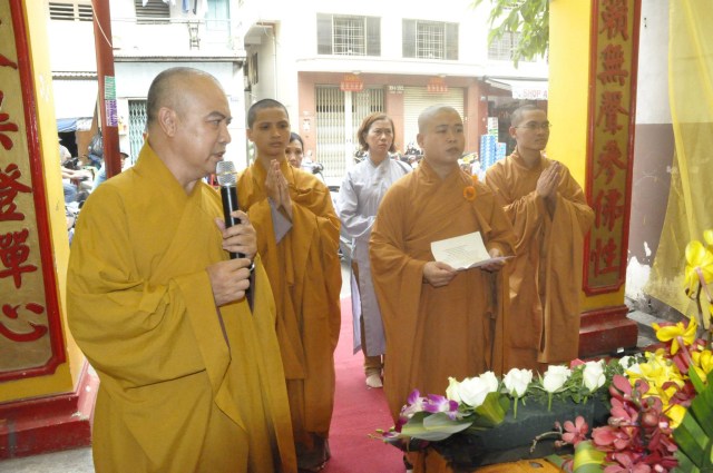 TP. HCM: Lễ giỗ tổ khai sơn chùa Huệ Quang
